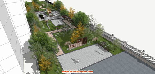 法制社區公園設計 各位一起交流一下 su模型庫精品區 sketchup吧 sketchup中文門戶網站